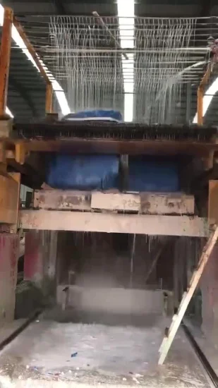 Fujian, Chine Industrie de la pierre Henglong Standard Export Packaging 80 100 Lames Machine de scie groupée